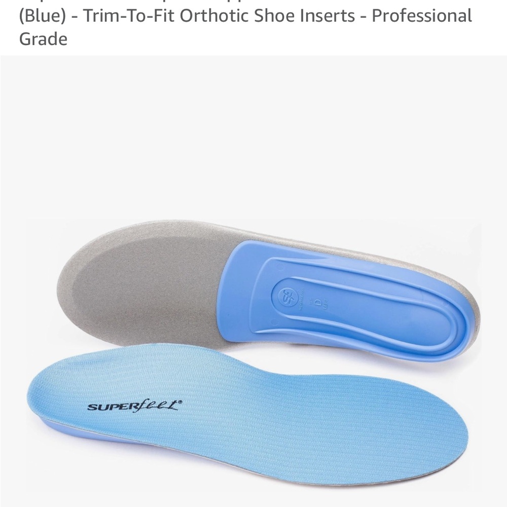 Superfeet brand insoles kids junior 13.5-2 - Picture 4 of 4